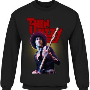 Thin Lizzy Dedication Best Of Sweatshirt Classic Rock Music Crewneck Pullover 05